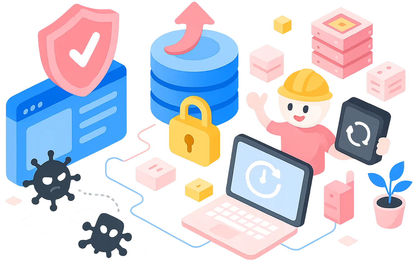 backup illustration